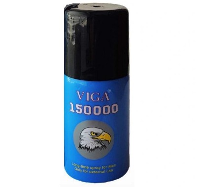 Spray Super Viga 150000 pentru Intarzierea Ejacularii, Albastru, 45 ml foto