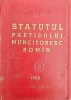 Statutul Partidului Muncitoresc Romîn, 1955