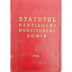 Statutul Partidului Muncitoresc Rom&icirc;n, 1955