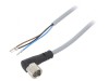 Cablu de Conectare M8 3-PIN unghi 10m 60VAC/3A 60VDC