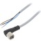 Cablu de Conectare M8 3-PIN unghi 10m 60VAC/3A 60VDC