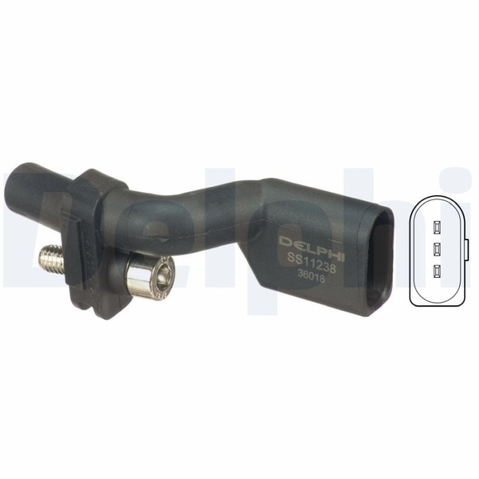DELPHI SS11238 Senzor impulsuri, arbore cotit