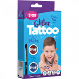 Set tatuaje temporare cu sclipici Plucky Tytoo