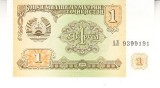 M1 - Bancnota foarte veche - Tadjikistan - 1 rubla - 1994