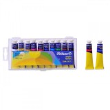 Set acuarele tempera, Pelikan, 10 culori, 12 ml