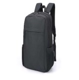 Rucsac Textil pentru Laptop 15,6 inch cu Port USB, 45x32x16 cm, Negru
