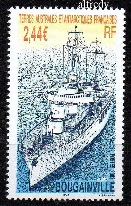 TAAF 2003, Vapor Bougainville, serie neuzată, MNH