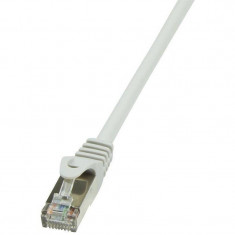 Cablu F/UTP Logilink EconLine Patchcord Cat 6 10m Gri foto