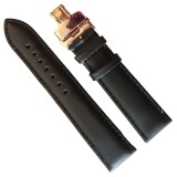 Cumpara ieftin Curea Ceas Piele Neagra Deployant Auriu Roze 20mm 22mm 24mm WZ781, Time Veranda