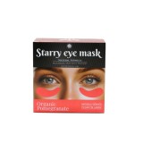 Mască pentru pleoape Starry, rodie organică, colagen clar de origine naturală
