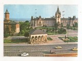 RF89 - Carte Postala - Iasi, vedere spre Palatul Culturii, circulata 1984