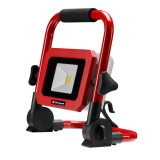 Lampa de lucru LED Einhell TC-CL 18/1800, 18V, 1800 lm, 5000K, Acumulator, Rosu/Negru