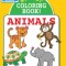 My First Coloring Book: Animals
