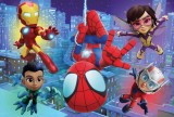 Puzzle de colorat maxi Marvel Spidey si Prietenii Uimitori, 2x24 piese