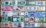 COLECTIE LOT 20 BANCNOTE VALOARE UNITARA 1 DIN 20 TARI UNC **
