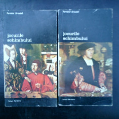 Jocurile schimbului 2 volume - Fernand Braudel