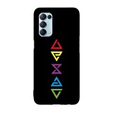 Husa compatibila cu Oppo A55, Viceversa, model The five signs The Witcher, Silicon, TPU, Transparent, Carcasa