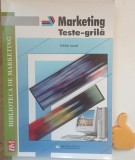 Marketing teste-grila Virgil Balaure 2001