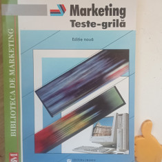Marketing teste-grila Virgil Balaure 2001