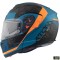 Casca modulabila pentru scuter - motocicleta MT Atom SV Adventure B7 albastru mat Pinlock ready &ndash; tip MT-V-16 XS (53/54cm)
