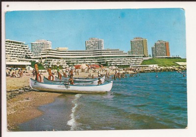 Carte Postala veche - Mangalia Nord-Olimp. Circulata 1975 foto