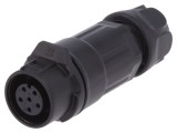 Conector Circular Mufă Mamă 6 Pin Aurit 5A Dimensiune 12