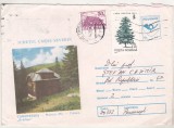 bnk ip Intreg postal 1992 - circulat - Cabana Bradisor Muntele Mic