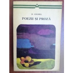 Poezii si proza- D. Anghel