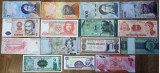 COLECTIE LOT 15 BANCNOTE DIFERITE DIN 12 TARI AMERICA UNC **, America Centrala si de Sud