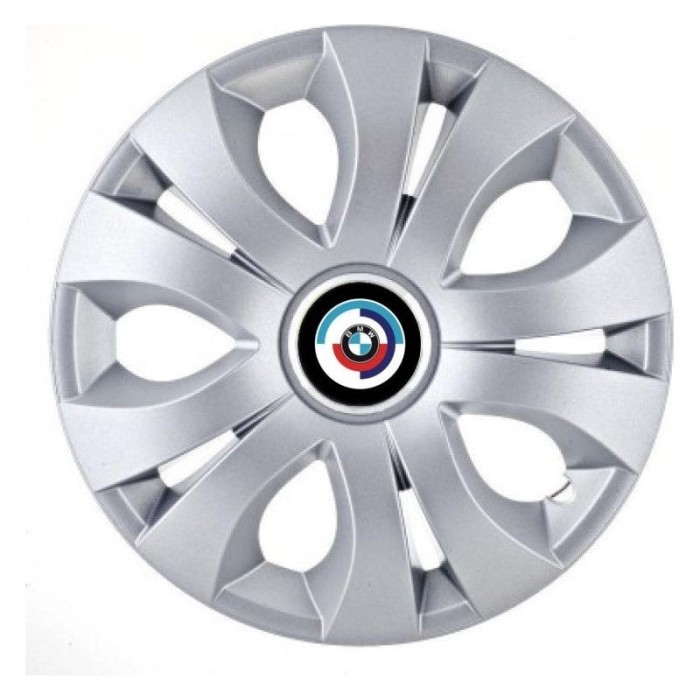 Set 4 Capace Roti Autohelix MSA&reg; potrivite jantelor de 16 inch, Compatibil Cu BMW Nou, model Top Gray