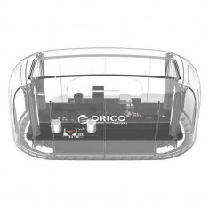 Rack HDD 2.5 3.5 inch USB 3.0 transparent cu docking station Orico