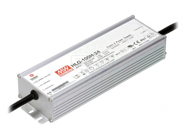 Alimentator LED 100W 24V 4A IP67 HLG-100H-24