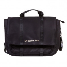 Ghiozdan Childhome My School Bag Negru