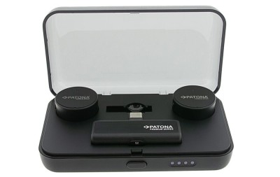Lavaliera Microfon cu Carcasa Reincarcare PATONA Premium AI PTS-I91 4225 foto