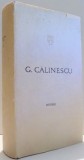 OPERE VOL 15 , PRINCIPI DE ESTETICA ISTORIA LITERATURII ROMANE COMPENDIU de G. CALINESCU, 1979