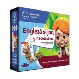 Carte interactiva si creion, Raspundel Istetel, Engleza si joc, in acelasi loc