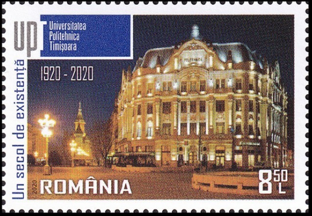 Universitatea Politehnica Timisoara, un secol de educatie si inovatie 2020 LP 2274