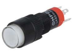 Comutator Actionat Prin Apasare 2 SPDT 0,5A 250VAC IP40 foto
