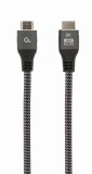 CABLU video GEMBIRD, HDMI (T) la HDMI (T), 3m, HDMI 2.1, premium, conectori auriti, rez max 8K (7680 x 4320) la 60 Hz, 6mm diam, cupru, braided bumbac