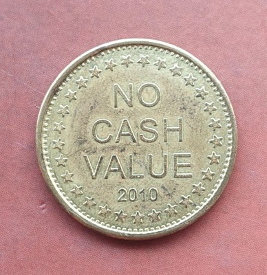 Jeton No Cash Value 2010 foto