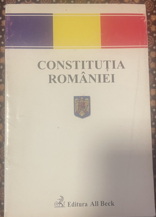 Constituşia Rom&acirc;niei