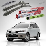 Cumpara ieftin Ștergătoare Mitsubishi Outlander I (CU) 2003-2007 | Set Față și Spate Flat &ndash; TeamCar&reg;