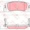 Set placute frana,frana disc TOYOTA COROLLA Hatchback (E11) (1997 - 2002) TRW GDB3329