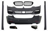 Pachet Exterior cu Grile Centrale Negru Lucios si Tobe Ornamente BMW Seria 5 G30 (2017-up) M-Tech Design