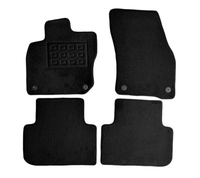 Set covorase auto mocheta Cupra Terramar 2024-&amp;amp;gt;, Negru, 4 buc. AutoDrive ProParts foto