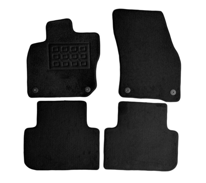 Set covorase auto mocheta Cupra Terramar 2024-&amp;gt;, Negru, 4 buc. AutoDrive ProParts