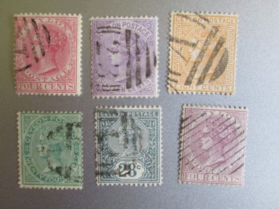 CEYLON SERIE STAMPILATA NEUZATA=95 foto
