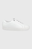 Paul&amp;Shark ghete de piele culoarea alb