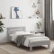 vidaXL Cadru de pat cu tăblie gri sonoma 75x190 cm lemn prelucrat 838573