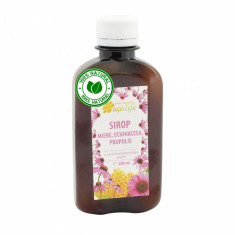 Sirop apiterapeutic cu miere, echinaceea si propolis ApiLife 200 ml foto